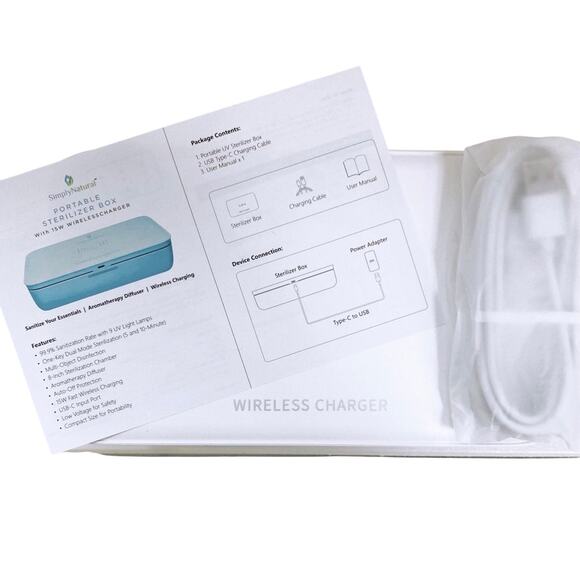 Simply Natural UV Sterilizer Box - Picture 3 of 12